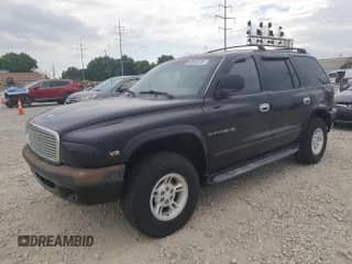 2000 Dodge Durango with VIN 1B4HS28Z1YF166514, listed as a Copart auction lot 60993335 with 152,755 mi miles and Salvage title. Bid and sale history available at DreamBid. Image 1.
