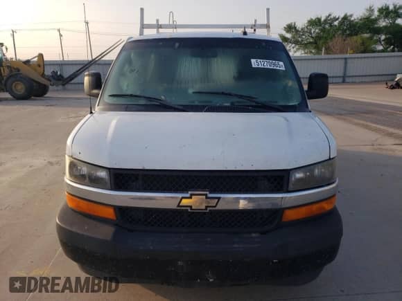 2018 Chevrolet Express Cargo с VIN 1GCWGAFG2J1202902, выставлен на аукционе Copart как лот 51270965 с пробегом Не указан миль и Списание • Salvage title. История ставок и продаж доступна на DreamBid. Изображение 5.