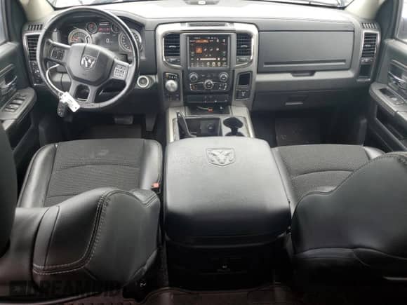 2014 Ram 1500 Sport with VIN 1C6RR7UT4ES389593, listed as a Copart auction lot 57131885 with 132,193 mi miles and Salvage title. Bid and sale history available at DreamBid. Image 8.