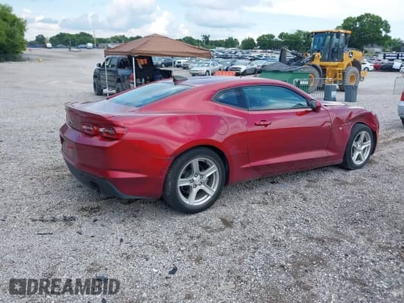 2023 Chevrolet Camaro 2LT with VIN 1G1FD1RX1P0153641, listed as a IAAI auction lot 42665615 with 50,004 mi miles and . Bid and sale history available at DreamBid. Image 4.