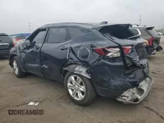 2021 Chevrolet Blazer LT с VIN 3GNKBCRS3MS501284, выставлен на аукционе Copart как лот 82047725 с пробегом Не указан миль и Чистый • Clean title. История ставок и продаж доступна на DreamBid. Изображение 2.