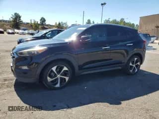 2016 Hyundai Tucson Sport with VIN KM8J33A25GU117701, listed as a Copart auction lot 86837355 with 84,886 mi miles and Clean title. Bid and sale history available at DreamBid. Image 1.
