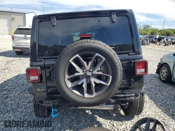 2024 Jeep Wrangler Sport S с VIN 1C4RJXN63RW218213, выставлен на аукционе Copart как лот 66096305 с пробегом 15 386 миль миль и Списание • Salvage title. История ставок и продаж доступна на DreamBid. Изображение 6.