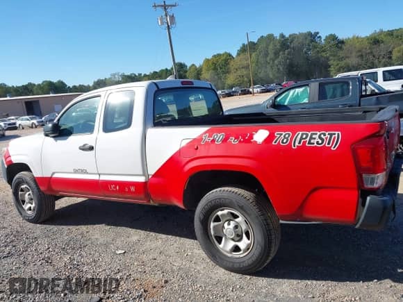 2016 Toyota Tacoma SR with VIN 5TFRX5GN7GX072753, listed as a IAAI auction lot 43363254 with 178,757 mi miles and . Bid and sale history available at DreamBid. Image 14.