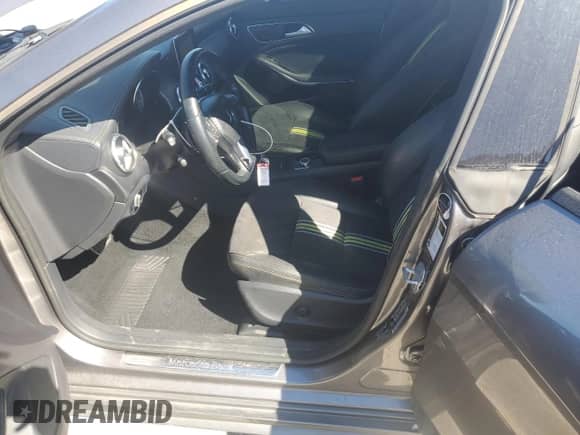 2014 Mercedes-Benz CLA 250 with VIN WDDSJ4GBXEN088463, listed as a Copart auction lot 87198255 with 126,195 mi miles and Salvage title. Bid and sale history available at DreamBid. Image 7.