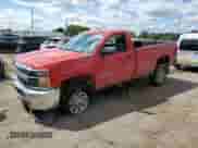 2015 Chevrolet Silverado 2500HD Work Truck with VIN 1GC0KUEG6FZ107937, listed as a Copart auction lot 65411405 with 54,587 mi miles and Salvage title. Bid and sale history available at DreamBid. Image 1.