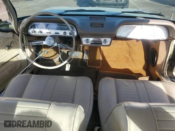 1964 Chevrolet Corvair with VIN 40927W261021, listed as a Copart auction lot 76832294 with 22,768 mi miles and Salvage title. Bid and sale history available at DreamBid. Image 8.