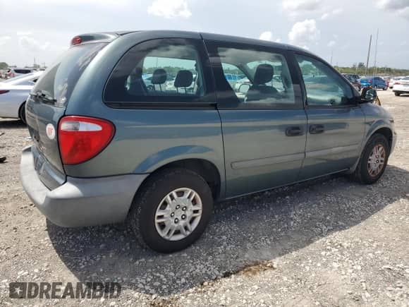 2007 Dodge Caravan SE with VIN 1D4GP25B07B207943, listed as a Copart auction lot 70453295 with 187,629 mi miles and Salvage title. Bid and sale history available at DreamBid. Image 3.