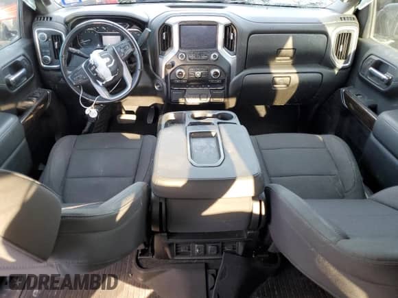 2020 GMC Sierra 1500 Elevation with VIN 3GTP8CEK1LG398743, listed as a Copart auction lot 83513324 with 90,795 mi miles and Salvage title. Bid and sale history available at DreamBid. Image 8.