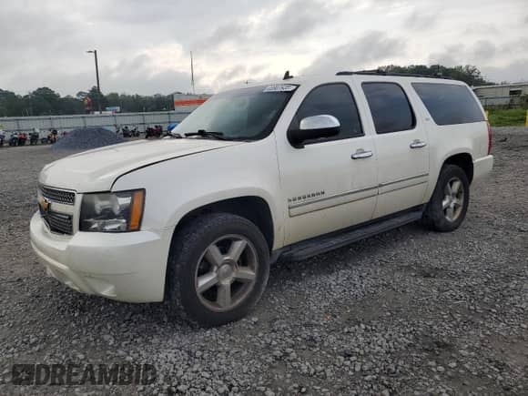 2014 Chevrolet Suburban LTZ with VIN 1GNSCKE03ER144835, listed as a Copart auction lot 69907935 with 196,941 mi miles and Salvage title. Bid and sale history available at DreamBid. Image 1.