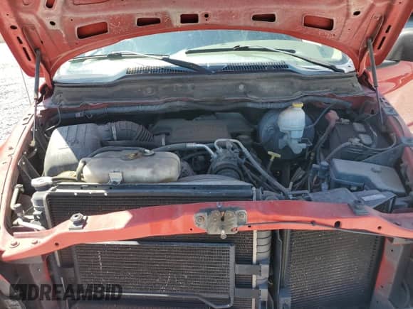 2004 Dodge 2500 SLT with VIN 3D7KU28D34G131382, listed as a Copart auction lot 60487035 with 110,065 mi miles and Salvage title. Bid and sale history available at DreamBid. Image 12.