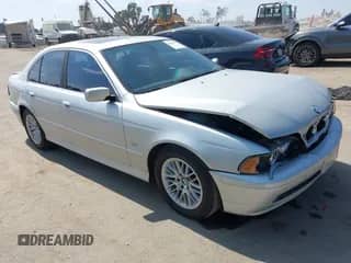 2003 BMW 5 Series 530i with VIN WBADT63483CK40374, listed as a IAAI auction lot 43348475 with 263,352 mi miles and . Bid and sale history available at DreamBid. Image 1.