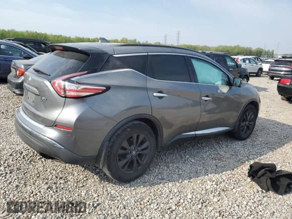 2017 Nissan Murano SV с VIN 5N1AZ2MG8HN188287, выставлен на аукционе Copart как лот 52535385 с пробегом Не указан миль и Списание • Salvage title. История ставок и продаж доступна на DreamBid. Изображение 3.