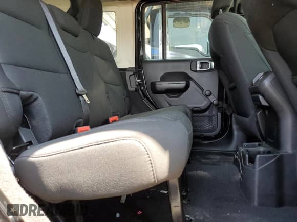 2021 Jeep Wrangler Unlimited Sport S with VIN 1C4HJXDG6MW639907, listed as a Copart auction lot 59563025 with 80,536 mi miles and Salvage title. Bid and sale history available at DreamBid. Image 11.