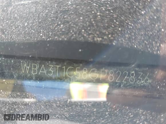 2016 BMW 4 Series 428i xDrive с VIN WBA3T1C58GP822836, выставлен на аукционе IAAI как лот 43474565 с пробегом 51 700 миль миль и . История ставок и продаж доступна на DreamBid. Изображение 17.