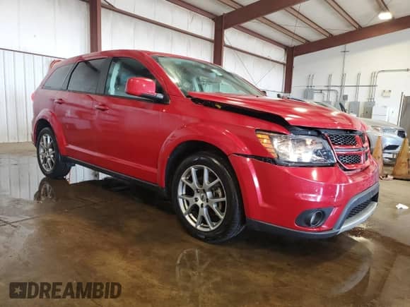 2019 Dodge Journey GT with VIN 3C4PDCEGXKT680523, listed as a Copart auction lot 68316955 with 68,356 mi miles and Salvage title. Bid and sale history available at DreamBid. Image 4.