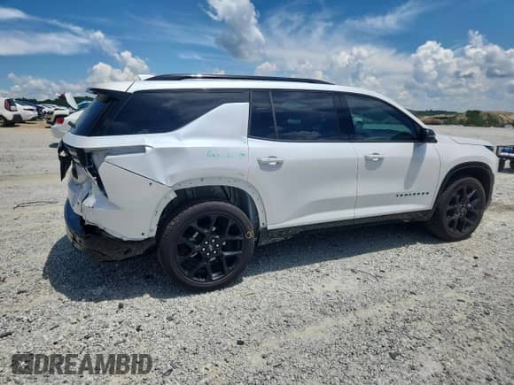 2024 Chevrolet Traverse FWD RS с VIN 1GNERLKS6RJ201637, выставлен на аукционе Copart как лот 62896915 с пробегом 8 228 миль миль и Списание • Salvage title. История ставок и продаж доступна на DreamBid. Изображение 3.