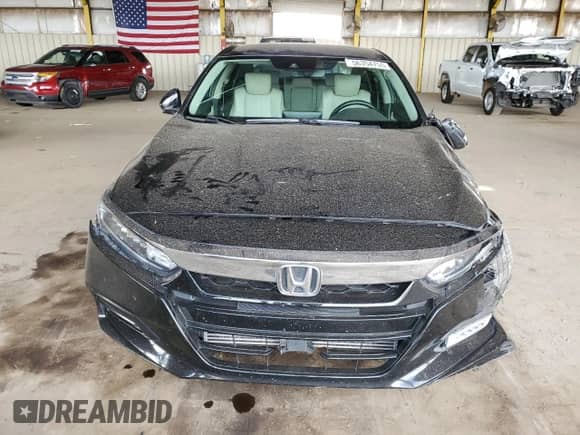 2018 Honda Accord EX-L с VIN 1HGCV1F52JA050905, выставлен на аукционе Copart как лот 56354755 с пробегом 78 610 миль миль и Списание • Salvage title. История ставок и продаж доступна на DreamBid. Изображение 5.