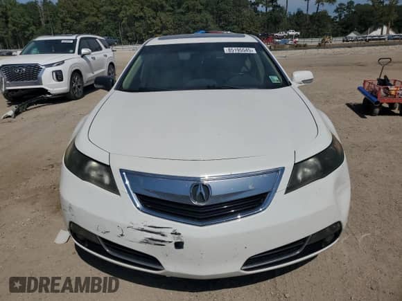 2013 Acura TL with VIN 19UUA8F28DA016941, listed as a Copart auction lot 85195545 with 245,836 mi miles and Salvage title. Bid and sale history available at DreamBid. Image 5.
