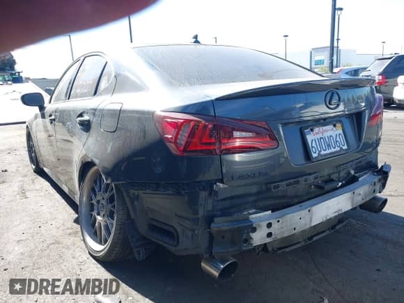 2008 Lexus IS 350 with VIN JTHBE262682015664, listed as a IAAI auction lot 42690798 with 156,643 mi miles and . Bid and sale history available at DreamBid. Image 6.