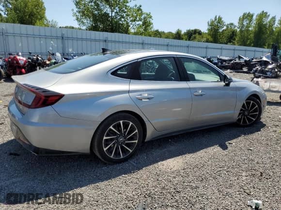 2020 Hyundai Sonata SEL Plus z VIN 5NPEJ4J26LH034901, wystawiony jako Copart lot #67436895 z przebiegiem 69 203 mil mil oraz Szkoda całkowita • Salvage title. Historia ofert i sprzedaży dostępna na DreamBid. Obrazek 3.