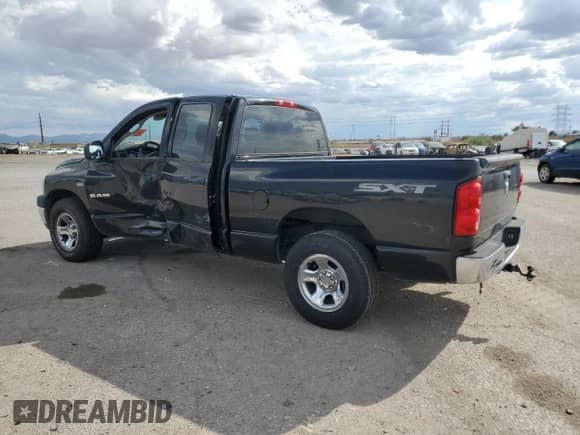 2008 Dodge 1500 ST z VIN 1D7HA18258J205112, wystawiony jako Copart lot #81036555 z przebiegiem 80 889 mil mil oraz Szkoda całkowita • Salvage title. Historia ofert i sprzedaży dostępna na DreamBid. Obrazek 2.