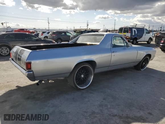 1970 Chevrolet El Camino with VIN 136800K183196, listed as a Copart auction lot 51474625 with 12,737 mi miles and Salvage title. Bid and sale history available at DreamBid. Image 3.