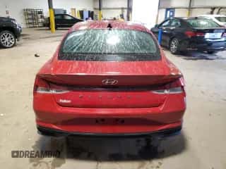 2021 Hyundai Elantra SE с VIN KMHLL4AG8MU155915, выставлен на аукционе Copart как лот 85191685 с пробегом 72 274 миль миль и Списание • Salvage title. История ставок и продаж доступна на DreamBid. Изображение 6.