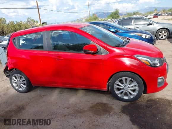 2020 Chevrolet Spark LT z VIN KL8CD6SA5LC415420, wystawiony jako IAAI lot #43041373 z przebiegiem 81 956 mil mil oraz . Historia ofert i sprzedaży dostępna na DreamBid. Obrazek 13.