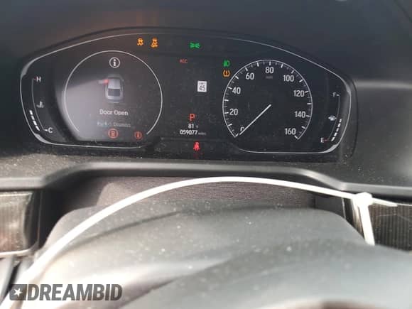 2020 Honda Accord Sport with VIN 1HGCV2F39LA027967, listed as a Copart auction lot 67650445 with 59,077 mi miles and Salvage title. Bid and sale history available at DreamBid. Image 9.