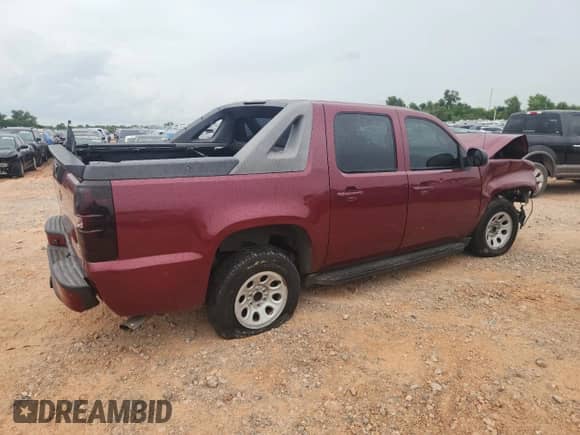 2007 Chevrolet Avalanche LTZ with VIN 3GNEC120X7G175398, listed as a Copart auction lot 59133035 with 208,604 mi miles and Salvage title. Bid and sale history available at DreamBid. Image 3.