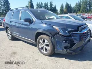 2025 Subaru Ascent Premium с VIN 4S4WMADD1S3421031, выставлен на аукционе IAAI как лот 43243239 с пробегом 12 624 миль миль и . История ставок и продаж доступна на DreamBid. Изображение 1.