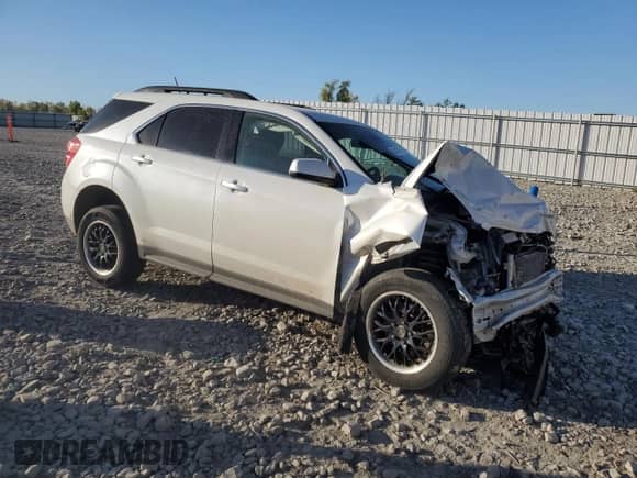 2017 Chevrolet Equinox LT with VIN 2GNFLFE3XH6247771, listed as a Copart auction lot 82421885 with Not provided miles and Non repairable. Bid and sale history available at DreamBid. Image 4.