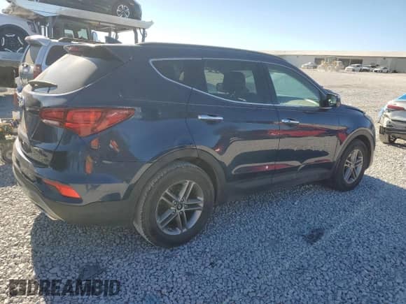 2018 Hyundai Santa Fe 2.4L with VIN 5XYZU3LB7JG535767, listed as a Copart auction lot 86456955 with 139,004 mi miles and Salvage title. Bid and sale history available at DreamBid. Image 3.
