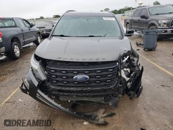 2017 Ford Explorer Sport with VIN 1FM5K8GT7HGB32038, listed as a Copart auction lot 66249745 with 76,434 mi miles and Salvage title. Bid and sale history available at DreamBid. Image 5.