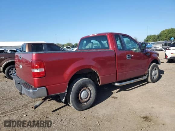2007 Ford F-150 XL with VIN 1FTRF14W67KD50211, listed as a Copart auction lot 81864975 with 134,575 mi miles and Clean title. Bid and sale history available at DreamBid. Image 3.