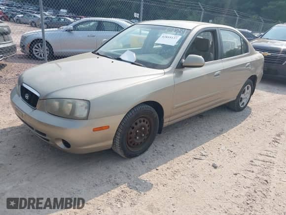 2003 Hyundai Elantra GLS with VIN KMHDN45D03U612293, listed as a IAAI auction lot 42855137 with 94,767 mi miles and . Bid and sale history available at DreamBid. Image 2.