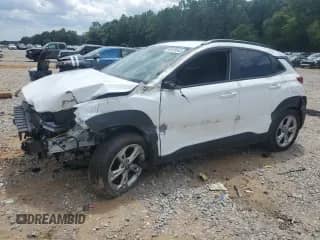 2022 Hyundai Kona SEL с VIN KM8K62AB8NU905598, выставлен на аукционе Copart как лот 68595645 с пробегом 36 923 миль миль и На запчасти • Non repairable. История ставок и продаж доступна на DreamBid. Изображение 1.