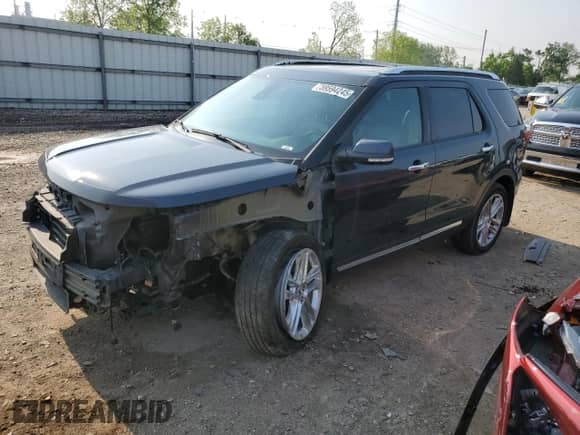 2017 Ford Explorer Limited z VIN 1FM5K8F83HGC27631, wystawiony jako Copart lot #59594245 z przebiegiem 110 064 mil mil oraz Czysty tytuł • Clean title. Historia ofert i sprzedaży dostępna na DreamBid. Obrazek 1.