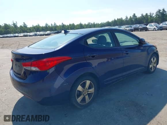 2012 Hyundai Elantra Limited with VIN 5NPDH4AE0CH064901, listed as a IAAI auction lot 42862826 with 81,965 mi miles and . Bid and sale history available at DreamBid. Image 4.