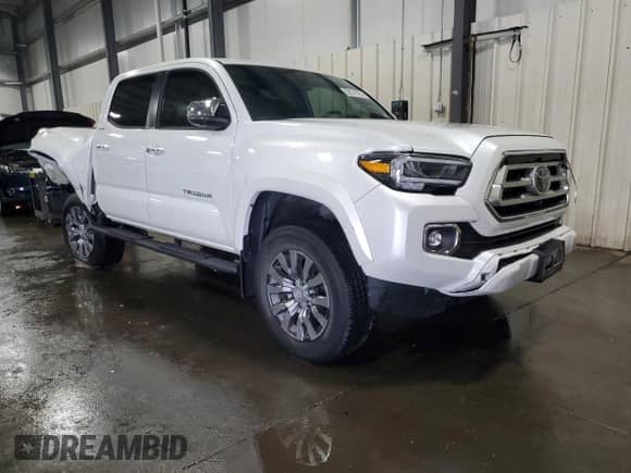 2021 Toyota Tacoma Limited with VIN 3TYGZ5AN1MT044009, listed as a Copart auction lot 58274395 with 44,545 mi miles and Salvage title. Bid and sale history available at DreamBid. Image 4.