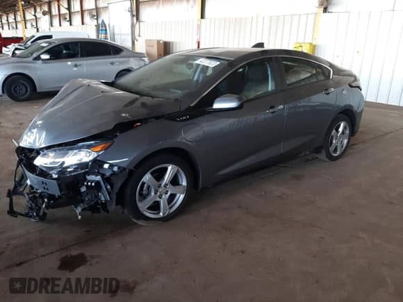 2018 Chevrolet Volt LT z VIN 1G1RA6S53JU156763, wystawiony jako Copart lot #42277823 z przebiegiem Nie podano mil oraz . Historia ofert i sprzedaży dostępna na DreamBid. Obrazek 1.