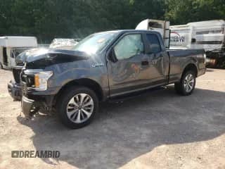 2018 Ford F-150 XL z VIN 1FTEX1EP2JFA79876, wystawiony jako Copart lot #66340515 z przebiegiem 126 149 mil mil oraz Szkoda całkowita • Salvage title. Historia ofert i sprzedaży dostępna na DreamBid. Obrazek 1.