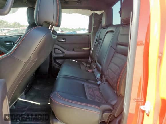 2025 Nissan Frontier Pro-4X with VIN 1N6ED1EK9SN615210, listed as a Copart auction lot 66765225 with 19,984 mi miles and Salvage title. Bid and sale history available at DreamBid. Image 10.