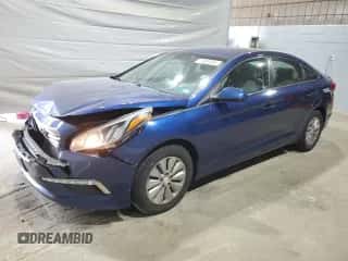2015 Hyundai Sonata SE z VIN 5NPE24AF9FH122023, wystawiony jako Copart lot #71040265 z przebiegiem 192 109 mil mil oraz Szkoda całkowita • Salvage title. Historia ofert i sprzedaży dostępna na DreamBid. Obrazek 1.