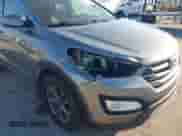 2016 Hyundai Santa Fe with VIN 5XYZU3LB3GG335302, listed as a IAAI auction lot 43344298 with 96,878 mi miles and . Bid and sale history available at DreamBid. Image 6.