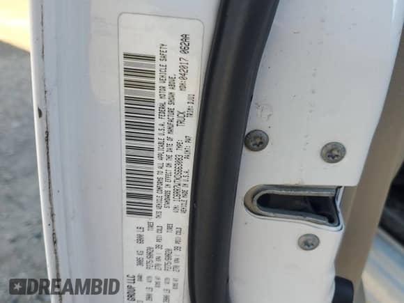 2013 Ram 1500 Longhorn with VIN 1C6RR7WTXDS663083, listed as a Copart auction lot 83121184 with 224,052 mi miles and Salvage title. Bid and sale history available at DreamBid. Image 12.