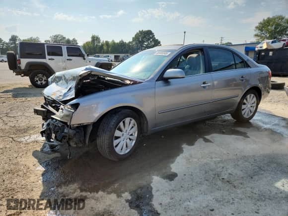 2007 Hyundai Sonata SE z VIN 5NPEU46F17H206129, wystawiony jako Copart lot #80495545 z przebiegiem 181 620 mil mil oraz Szkoda całkowita • Salvage title. Historia ofert i sprzedaży dostępna na DreamBid. Obrazek 1.