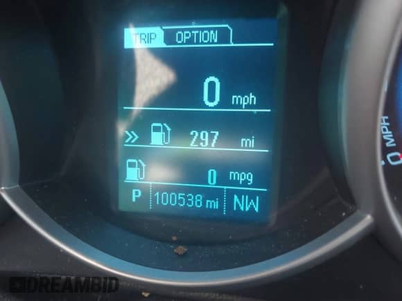 2014 Chevrolet Cruze LS with VIN 1G1PA5SH2E7451241, listed as a IAAI auction lot 42420871 with 100,538 mi miles and . Bid and sale history available at DreamBid. Image 15.
