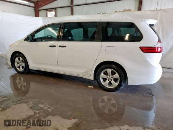 2017 Toyota Sienna L with VIN 5TDZZ3DC0HS815696, listed as a Copart auction lot 82137255 with 54,245 mi miles and Clean title. Bid and sale history available at DreamBid. Image 2.